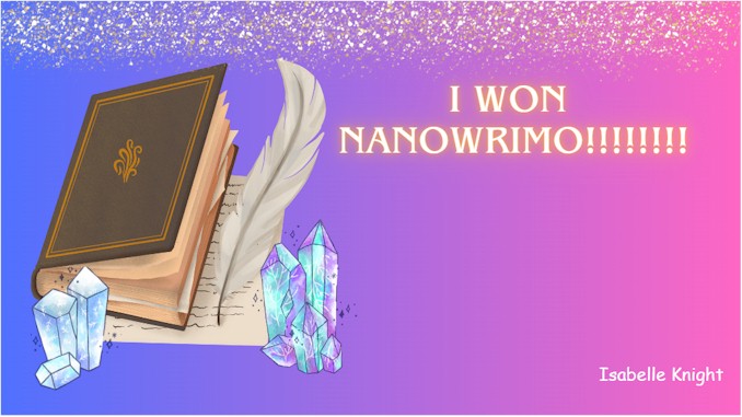 I WON NANOWRIMO!!!!!!