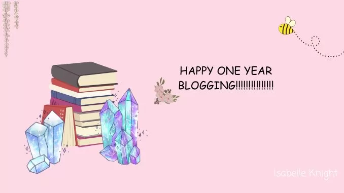 HAPPY ONE YEAR BLOGGING!!!!!! HAPPY ONE YEAR BLOGGING!!!!!!